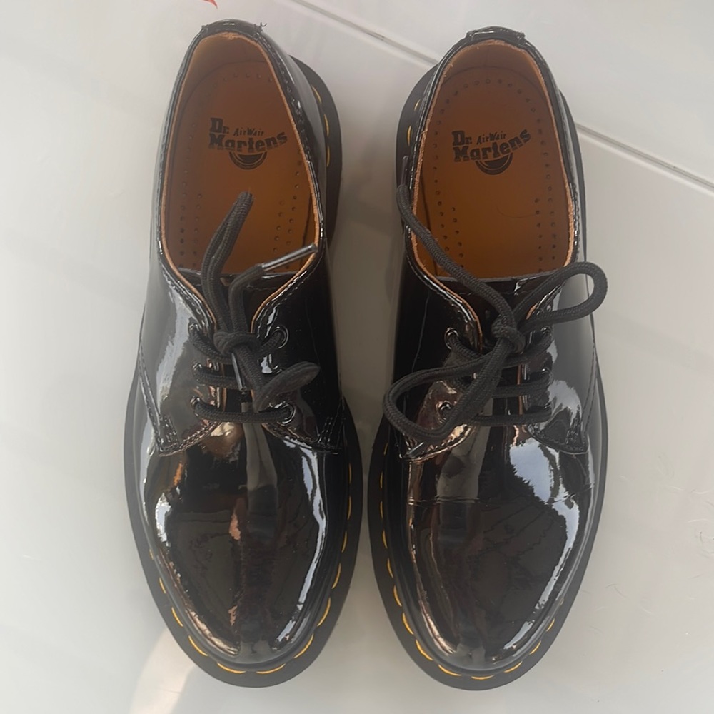 Doc Martens Patent Leather Oxfords